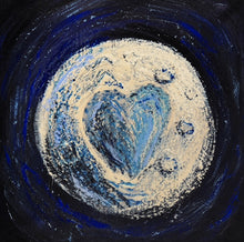 Load image into Gallery viewer, Acrylic Art Heart Block 4x4
