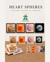 Load image into Gallery viewer, Heart Sphere Stickers 2x2
