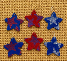 Load image into Gallery viewer, Small Star w/ Open Close Hook Clasp - Suede is Reversible
