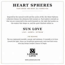 Load image into Gallery viewer, Heart Sphere Stickers 2x2
