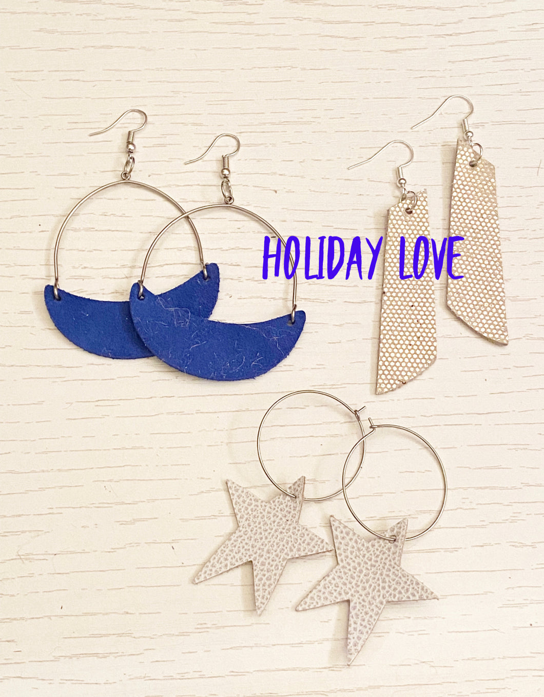 Holiday Love Blue & Silver