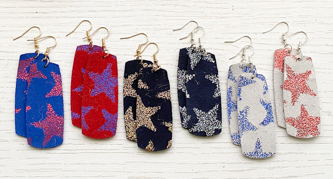 All American Suede Bar Hang Hook Dangles